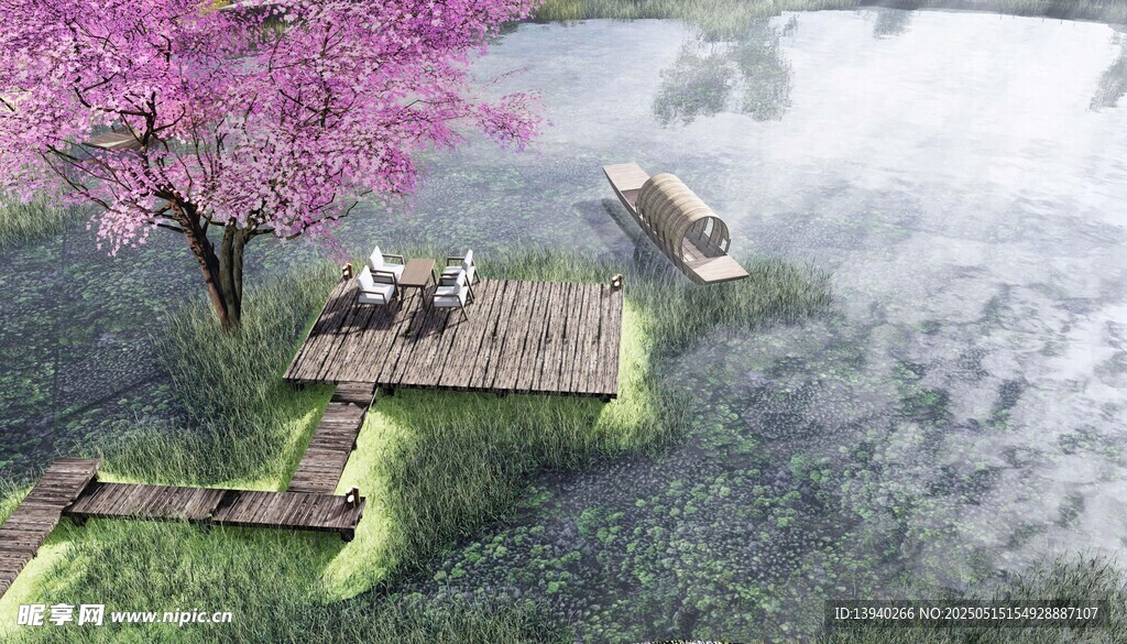 桃花渡码头效果图
