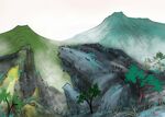 水墨山水间的自然景致