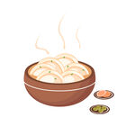 热气腾腾的美味蒸饺