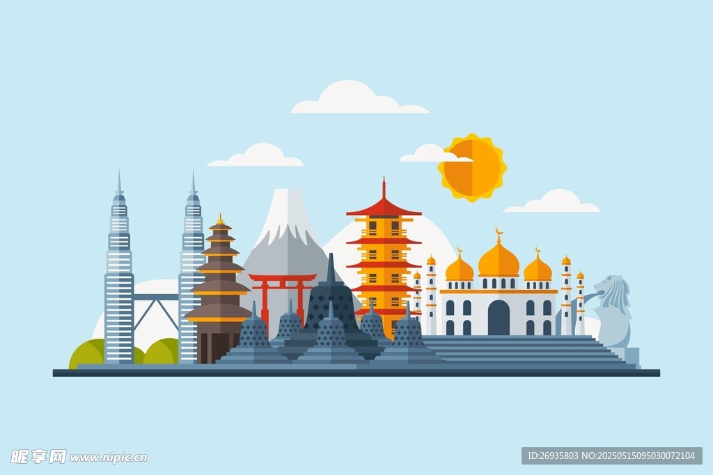 古典建筑插图