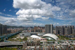 城市天际线与现代建筑景观