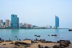 海滨城市美丽海岸线景观
