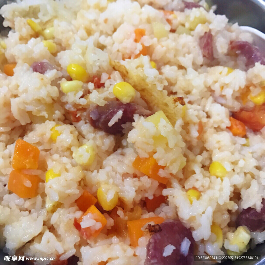 美味多彩蔬菜炒饭