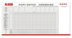 员工考勤表模板