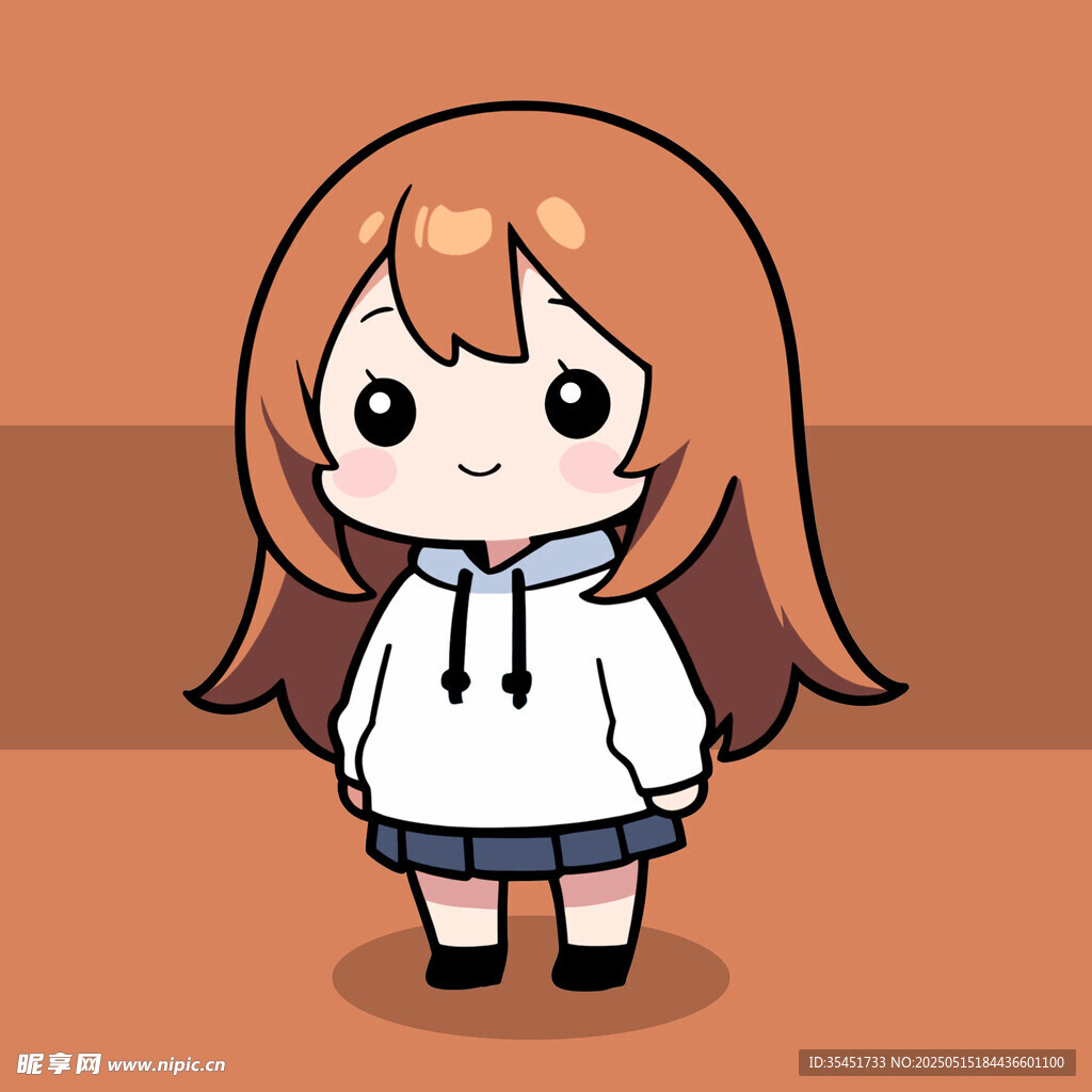 可爱动漫女孩形象