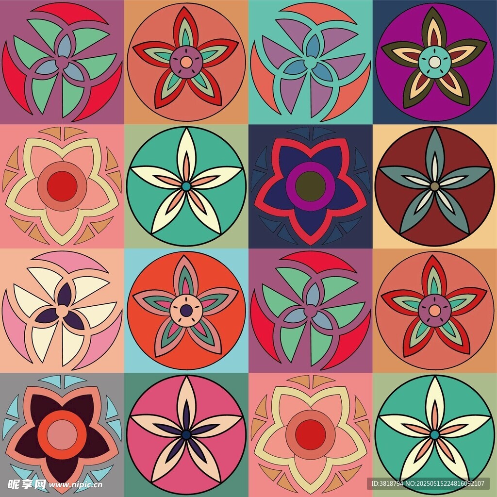 欧式花纹