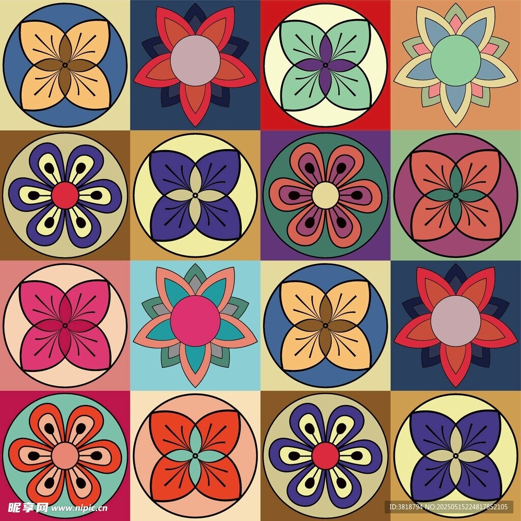 欧式花纹  