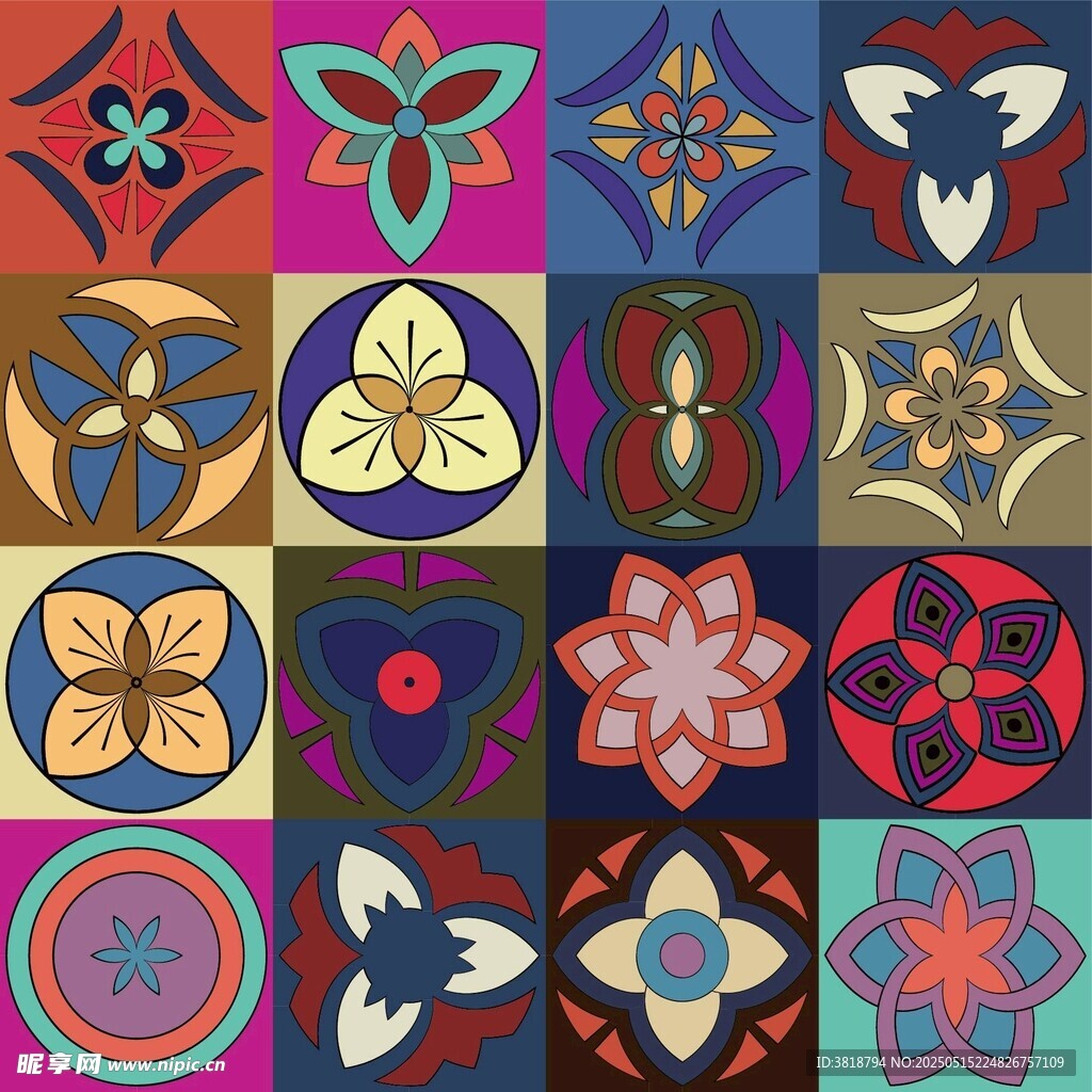 欧式花纹