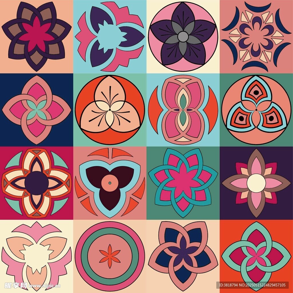 欧式花纹