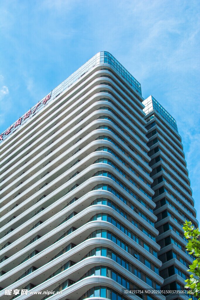 现代高楼大厦外观景致