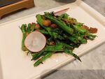 猪油渣炒菜心