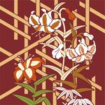 复古风花卉与几何图案装饰