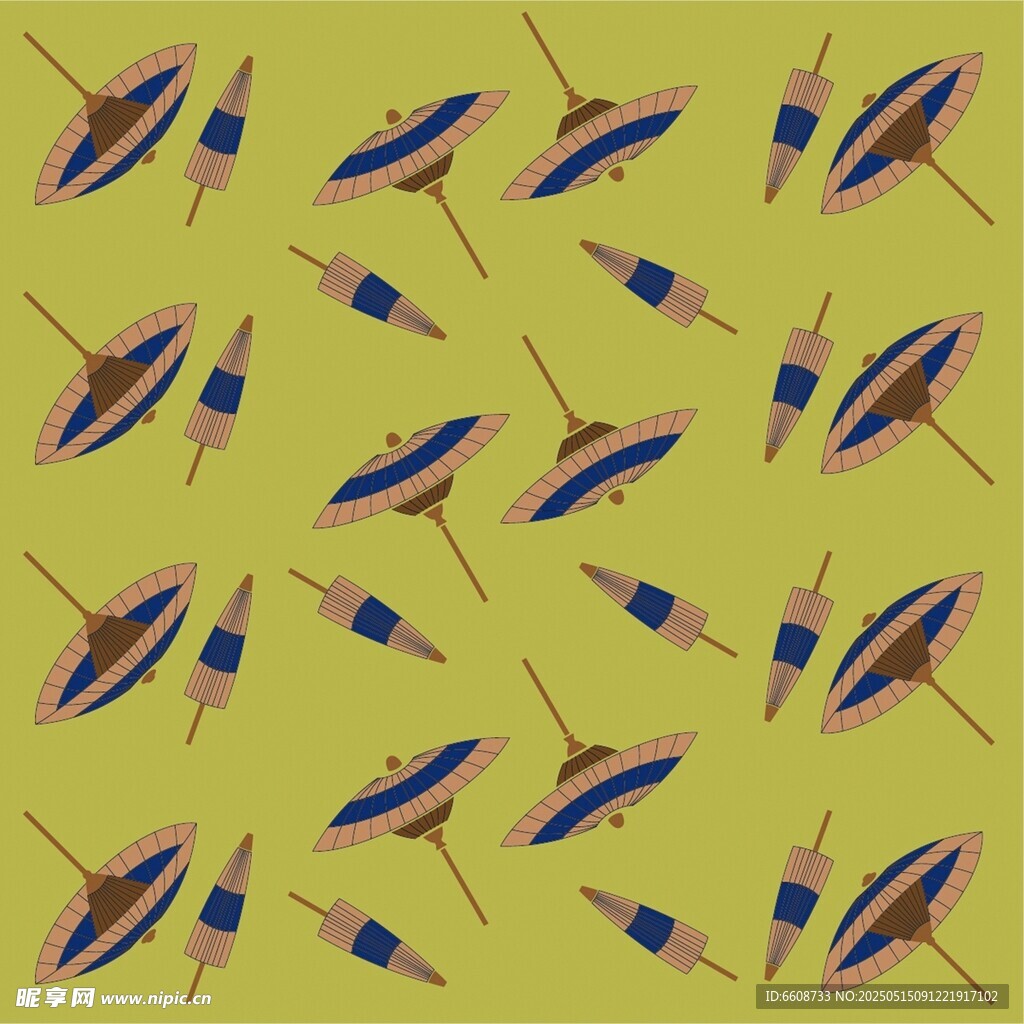 黄色背景画笔图案纹理