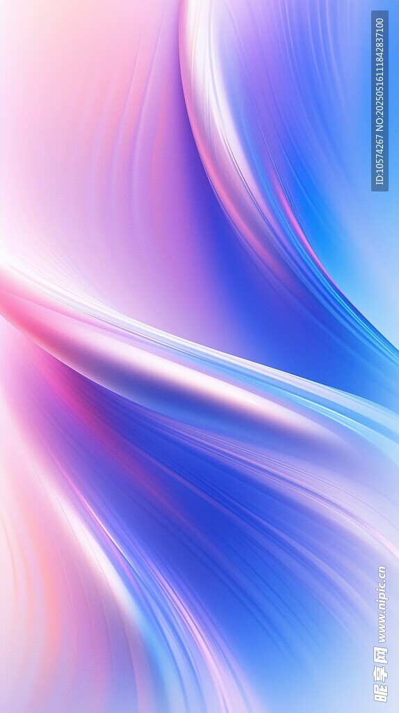梦幻渐变流体背景图案