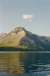 湖畔青山美景