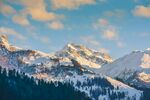雪山美景
