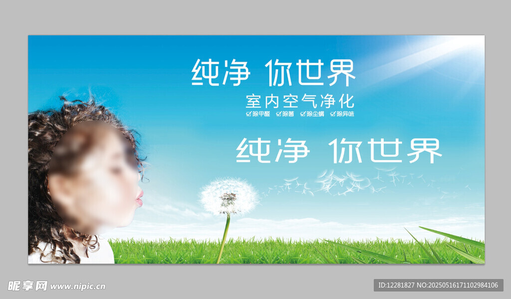 纯净视界广告画面展示