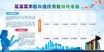 某高校教师招聘信息海报