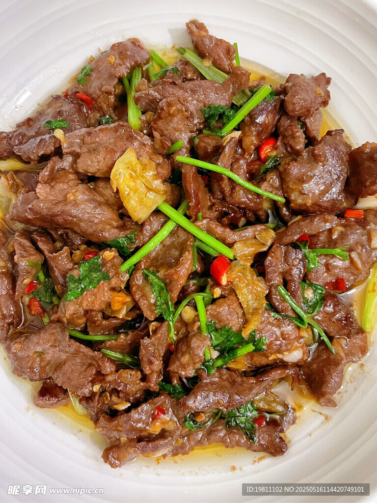 香辣美味炒牛肉