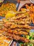 美味烧烤串串诱人美食