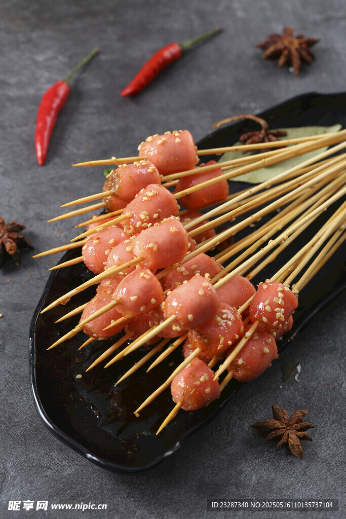 小香肠 串串 高清图