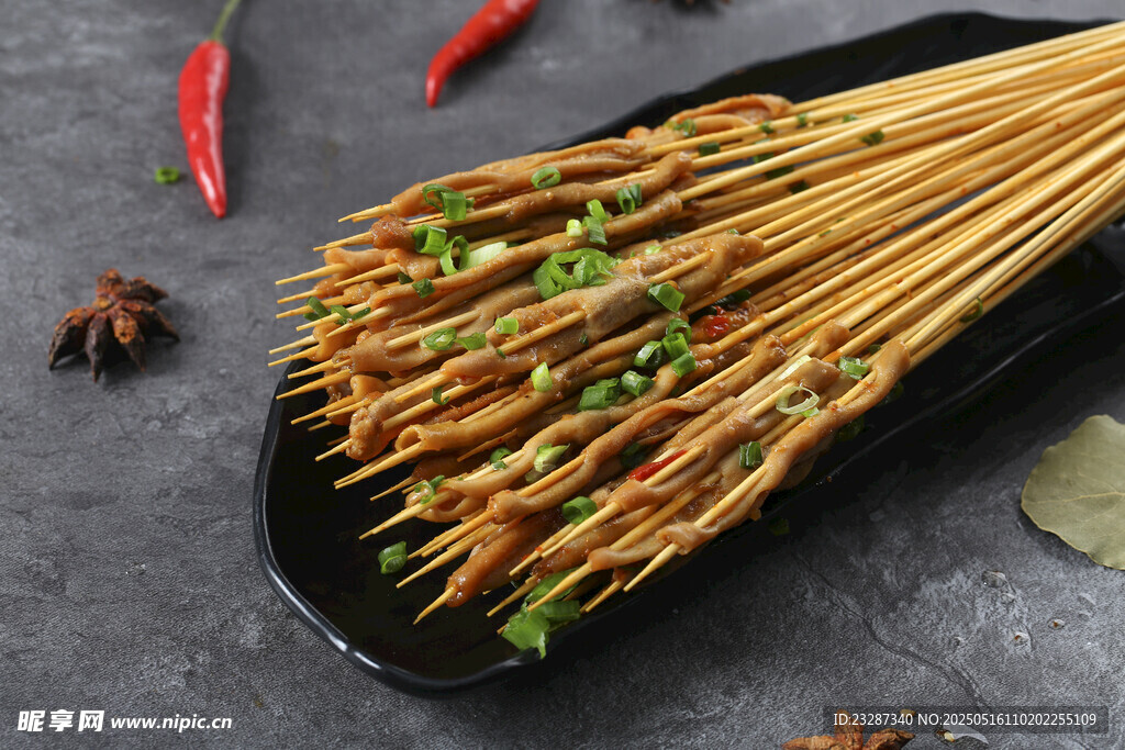 鸭肠 串串 高清图