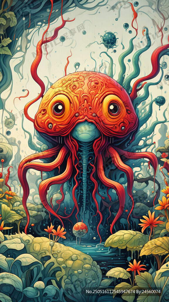 生物作品海报