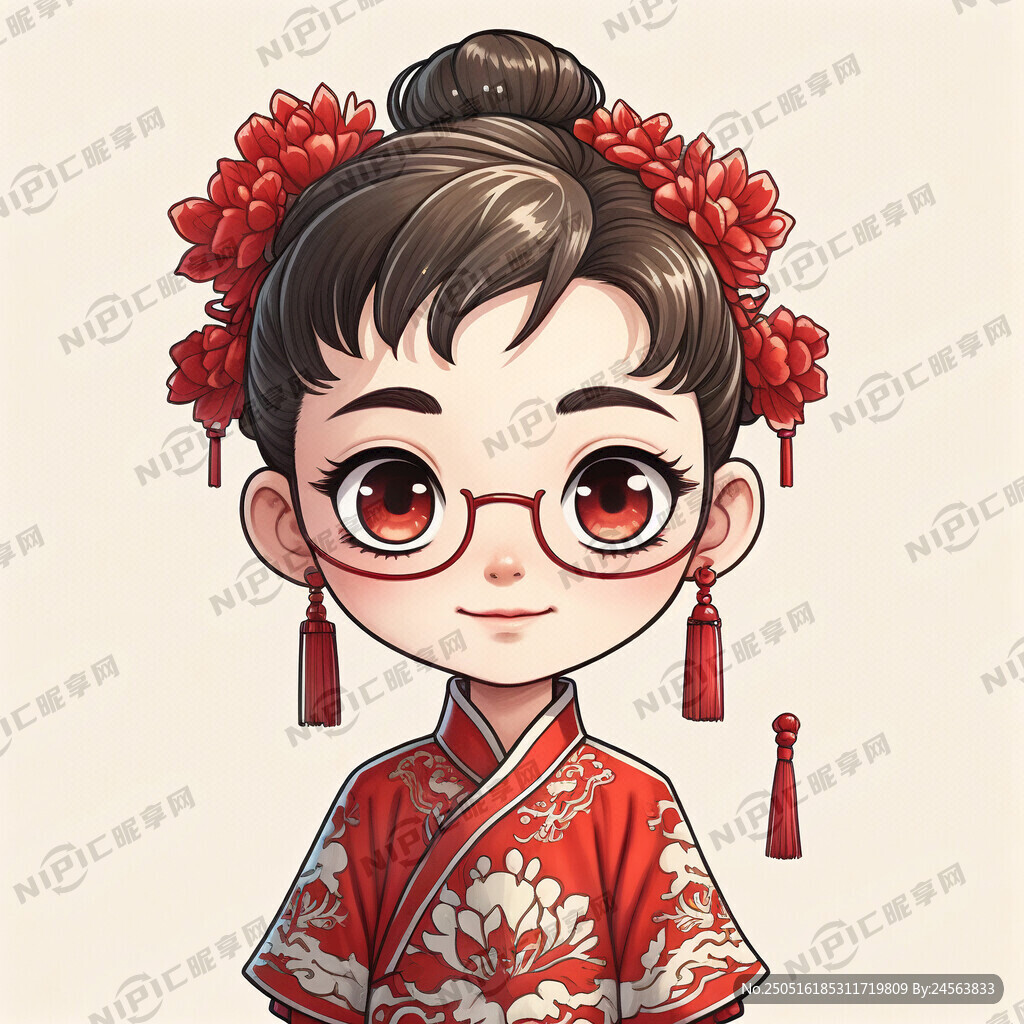 表情包绘图 主题爱我中国