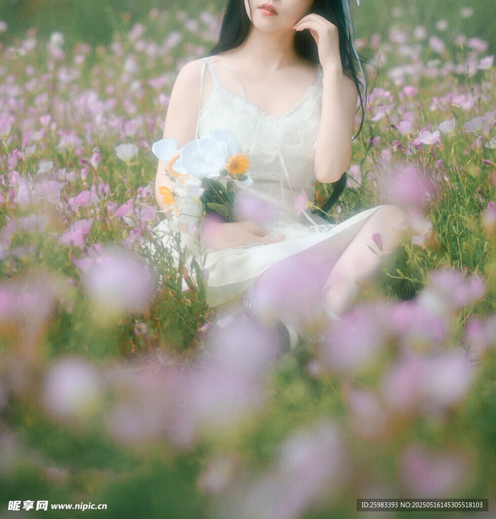 休闲的女孩