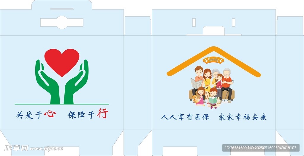医疗保障包装盒