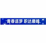 青春逐梦 职达巅峰标语