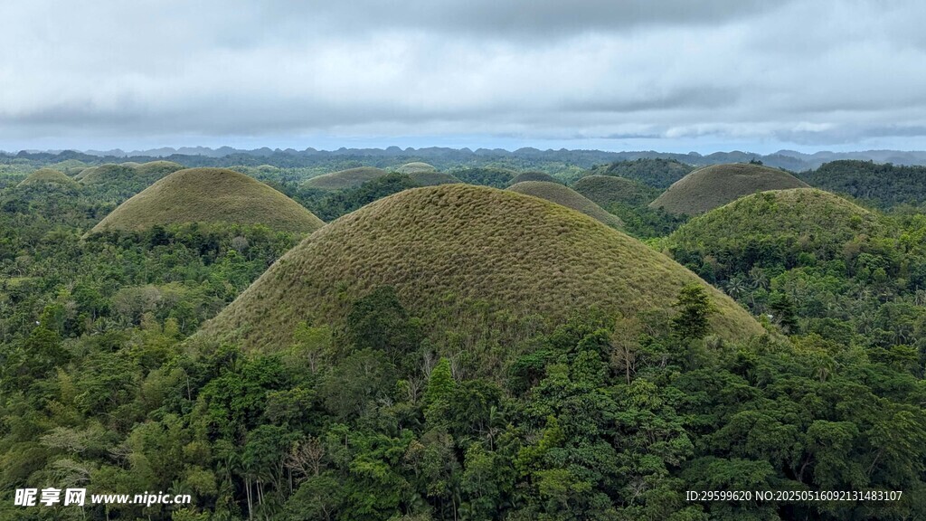 巧克力山美景
