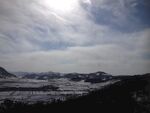 冬日雪山风景