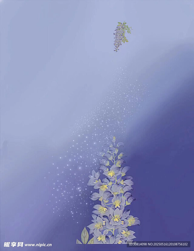 梦幻圣诞树旁的空中精灵