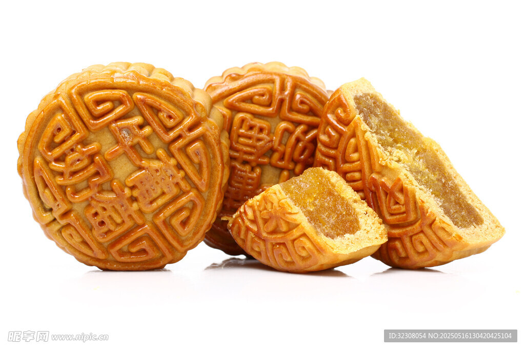 传统美味月饼展示