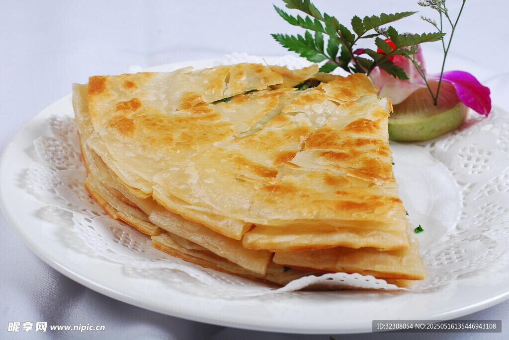 美味千层饼摆盘精致