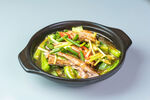 春菜鹅肉煲