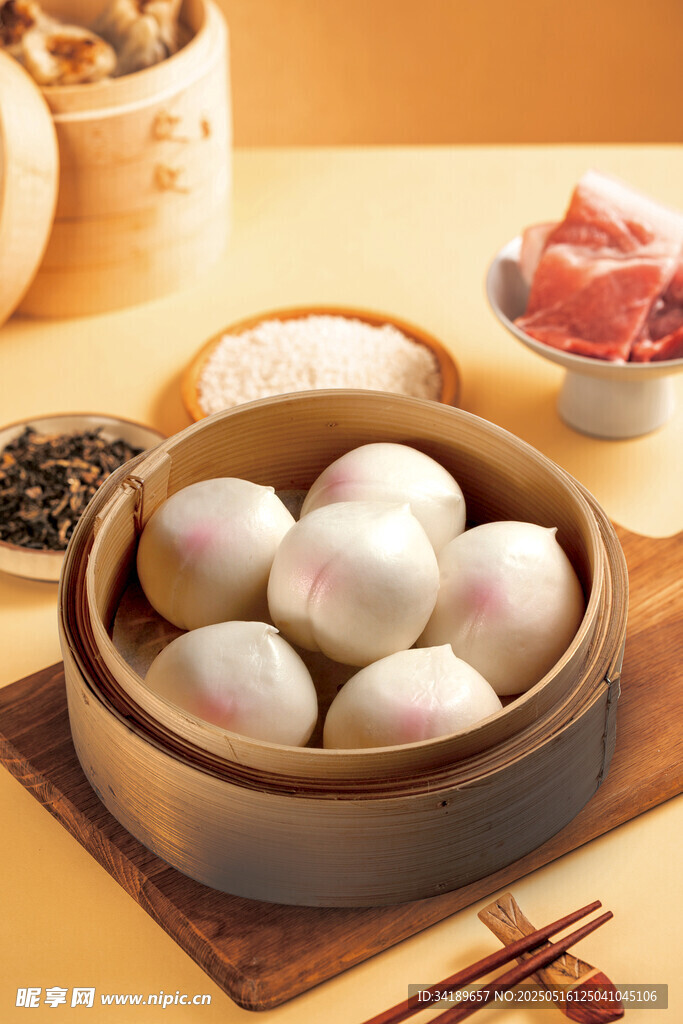 桃包 传统中式点心