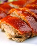 美味切片烤鸭诱人呈现