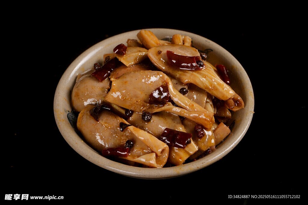 美味红枣炖蘑菇