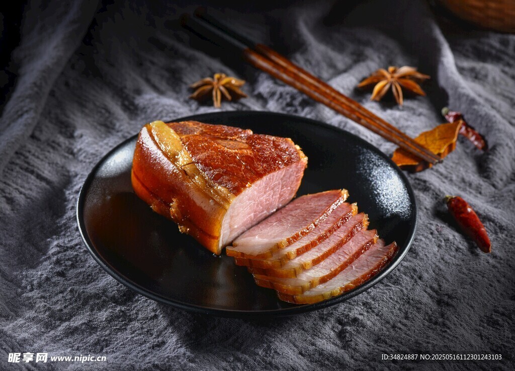 美味切片腊肉