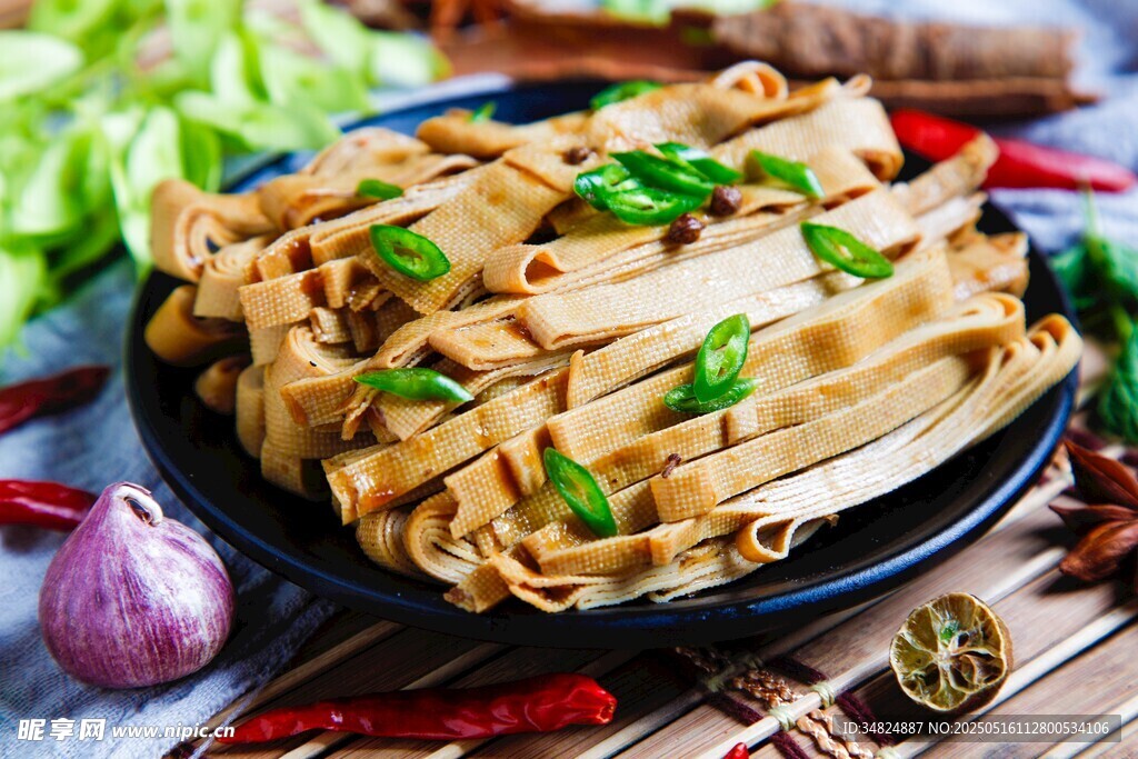 美味凉拌千张