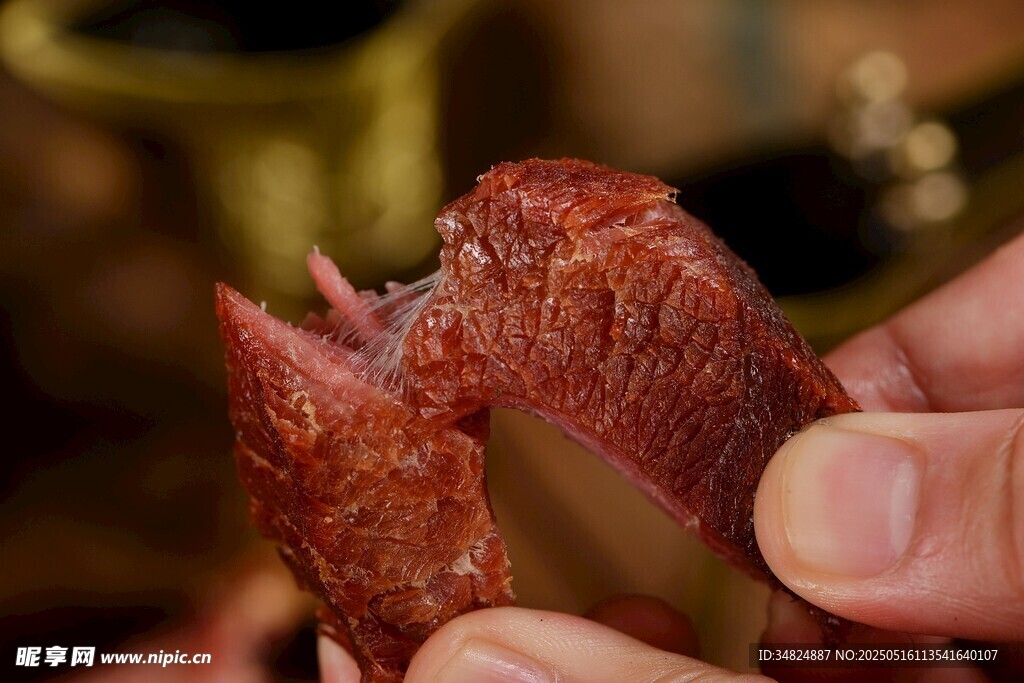 手撕美味牛肉干