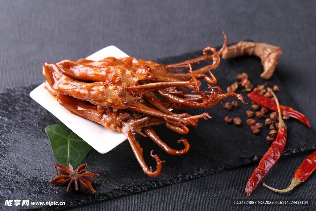 香辣鸭舌