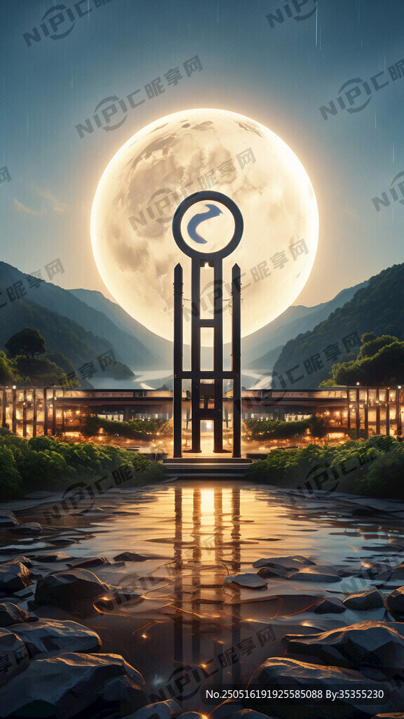 生成抖音直播间背景墙 吉派隆