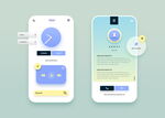 扁平插画小清新风格app页面八