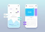 扁平插画清新风格app页面四