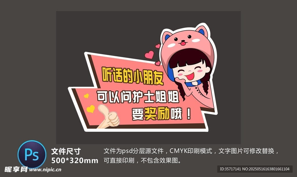 温馨提示异形牌
