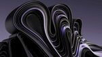抽象立体曲线艺术造型