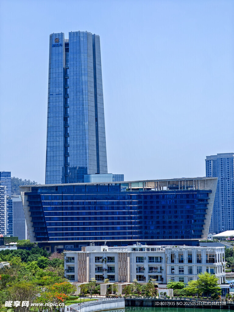 现代都市摩天大楼景观